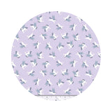 2.5 meters left! - Unicorns in Lilac - Make a Little Magic Collection - Dear Stella Fabrics