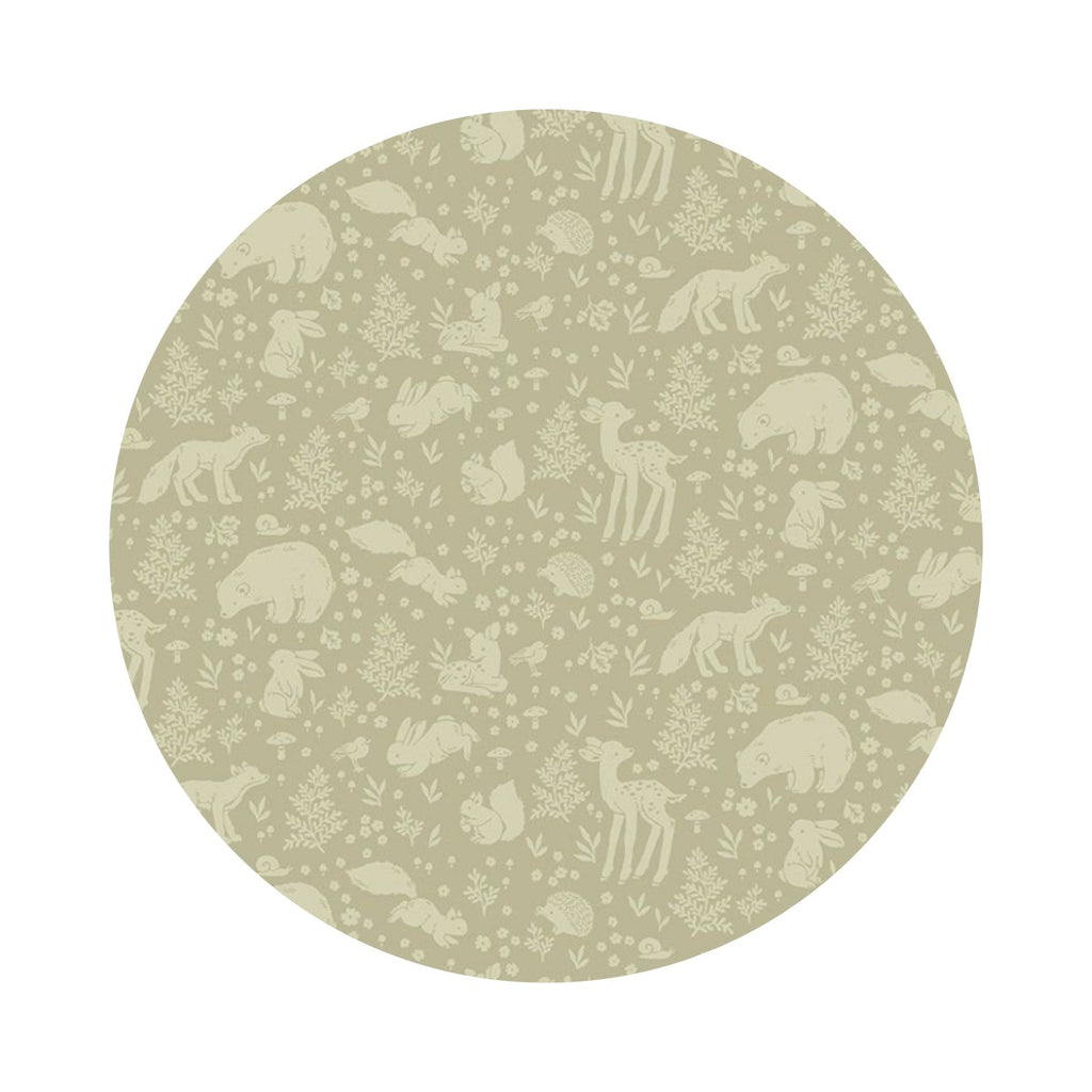 The Forest in Seafoam - Little Forest Collection - Dear Stella Fabrics