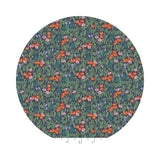Iris in Navy - Bramble by Rifle Paper Co. - Cotton + Steel Fabrics
