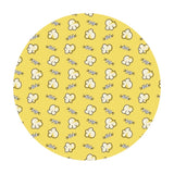 2.5 meters left! - Popcorn in Yellow - Time to Pop Collection - Camelot Fabrics