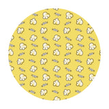2.5 meters left! - Popcorn in Yellow - Time to Pop Collection - Camelot Fabrics