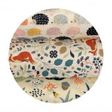 3.5 meters left! - Critters & Fairies in Charcoal - Fawned of You Collection - Dear Stella Fabrics