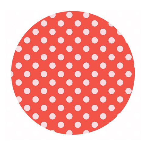2.5 meters left! - Love Dots in Red - Sending Love Collection - Riley Blake Designs