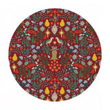 2.5 meters left! - Partridge in Berry Metallic Cotton - Holiday Classics by Rifle Paper Co. - Cotton + Steel Fabrics