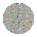 Heavy Equipment in Fog - Raise the Roof Collection - Dear Stella Fabrics