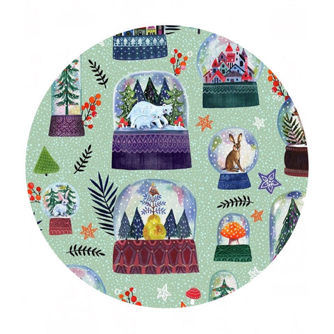 Snow Globes - Rebel Without a Claus Collection - Dear Stella Fabrics