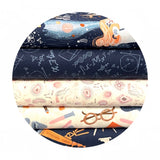 3 meters left! - Telescopes in Blueberry - Atomic Collection - Dear Stella Fabrics