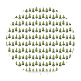 Holiday Trees in White - Holly Holiday Collection - Riley Blake Designs