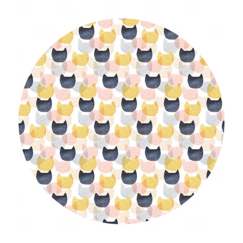 1.5 meters left! - Cat Mirage - Meant to Bee Collection - Dear Stella Fabrics.5