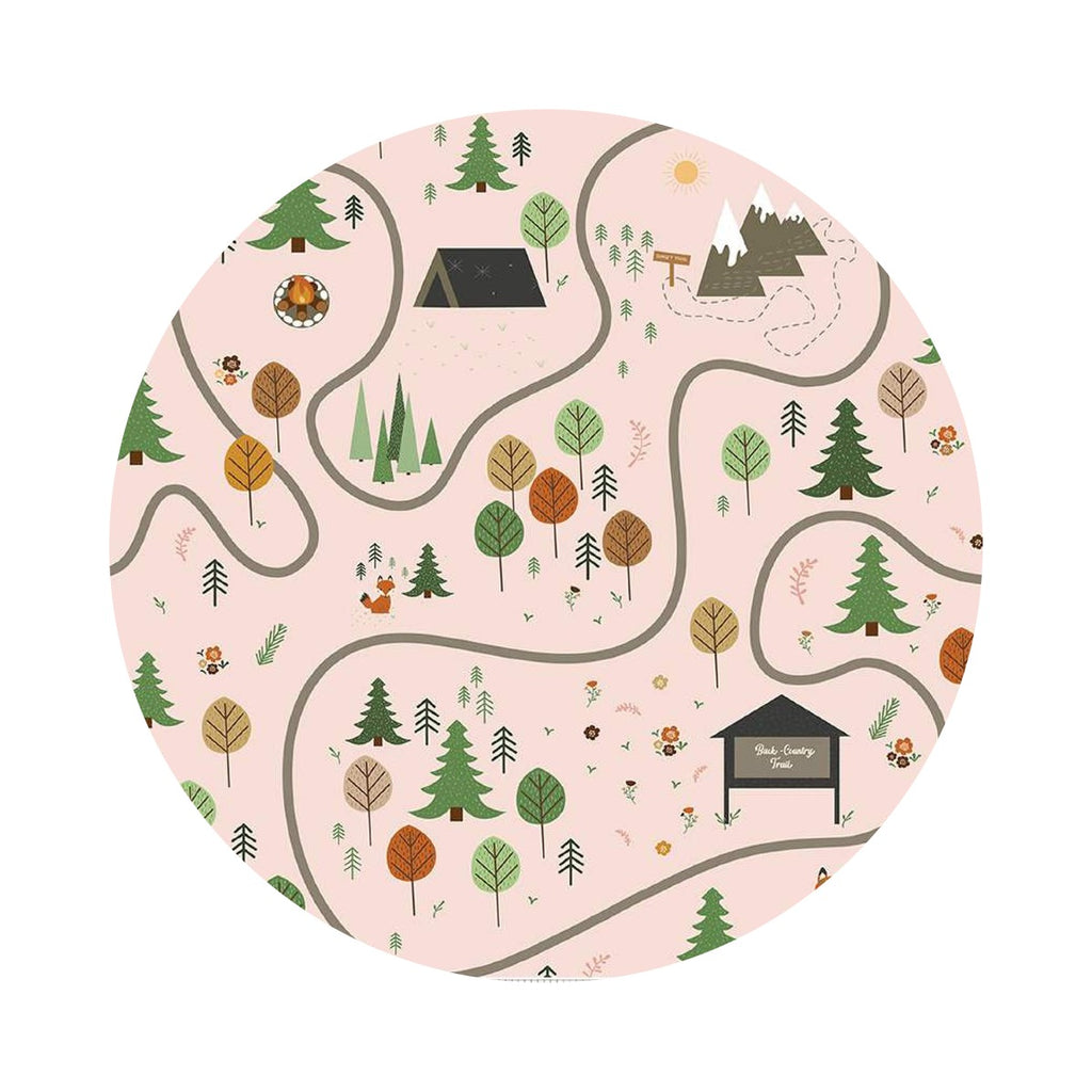 Forest Friends Main in Sugar - Forest Friends Collection - Riley Blake Designs