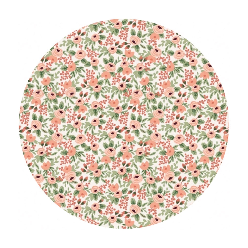 Rosa in Rose - Garden Party by Rifle Paper Co. - Cotton + Steel Fabrics