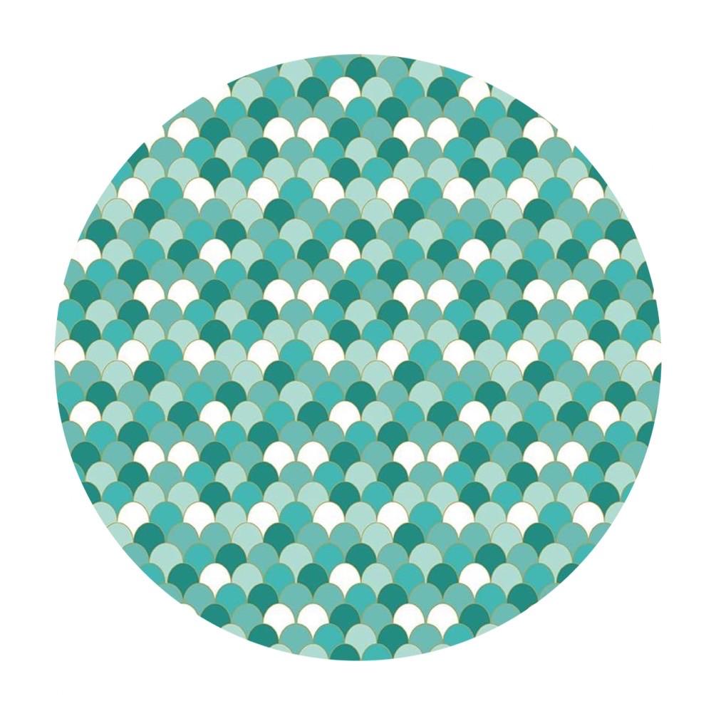 1 meter left! - Scales in Seafoam - Ahoy! Mermaids Collection - Riley Blake Designs