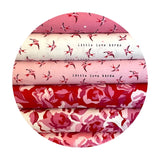 1 meter left! - Love Text in Pink - Sending Love Collection - Riley Blake Designs