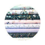 2.5 meters left! - Unicorns in Lilac - Make a Little Magic Collection - Dear Stella Fabrics