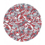 2 meters left! - Pirate Soup in Poppy -  Bootylicious Collection - Dear Stella Fabrics