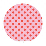 2 meters left! - Love Dots in Petunia - Sending Love Collection - Riley Blake Designs
