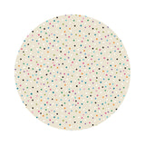 2.5 meters left! - Festive Snowfall in Cream - Daschund Through the Snow Collection - Camelot Fabrics