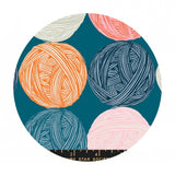 3.5 meters left! - Wound Up in Teal - Purl Collection - Sarah Watts - Ruby Star Society