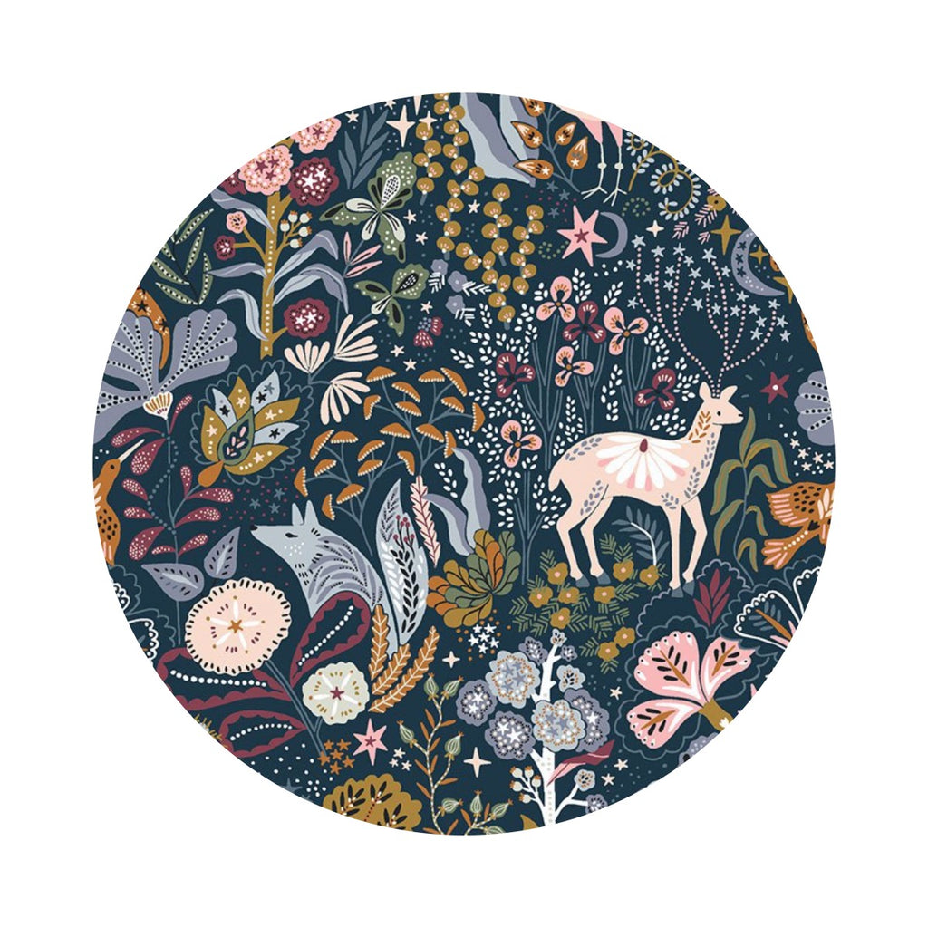4 meters left! - Xanadu in Peacock - Xanadu Collection - Dear Stella Fabrics