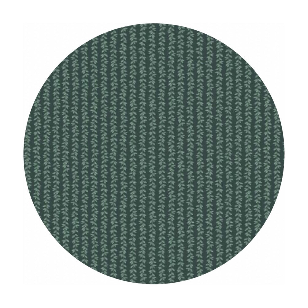 Laurel Stripe Cotton in Hunter - Strawberry Fields by Rifle Paper Co. - Cotton + Steel Fabrics