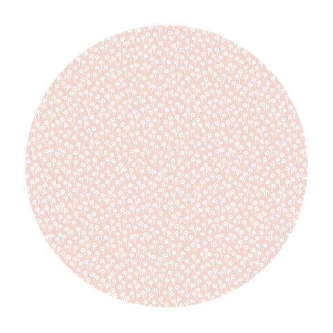 2 meters left! - Tapestry Dot in Blush Cotton - Basics by Rifle Paper Co. - Cotton + Steel Fabrics