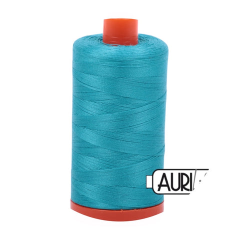 Aurifil Thread - 50wt Large Spool - 2810 Turquoise
