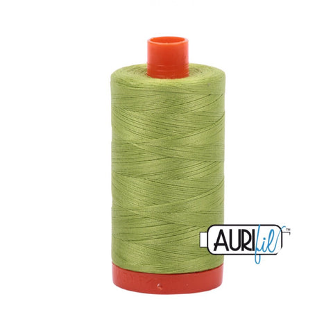 Aurifil Thread - 50wt Large Spool - Spring Green 1231