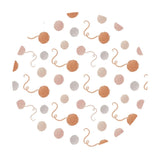 Yarn Balls in White - Smitten Kitten Collection - Camelot Fabrics