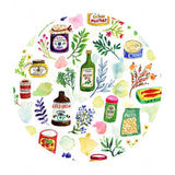 Gourmet Food - Chef's Table Collection - Dear Stella Fabrics