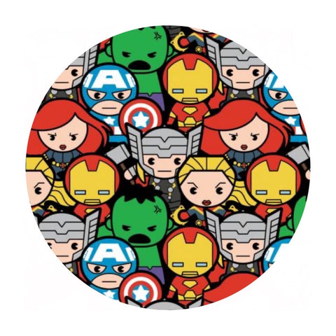 Re-stock! - Marvel Kawaii Avengers Assemble -  Marvel Collection - Camelot Fabrics