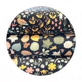 Critters & Fairies in Charcoal - Fawned of You Collection - Dear Stella Fabrics