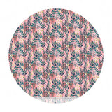 1 meter left! - Hanna in Pale Pink - Floral Pets Collection - Blend Fabrics