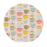 4.5 meters left! - Teatime in Blush - Tea With Bea Collection - Riley Blake Designs