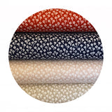 1 meter left! - Tapestry Dot in Navy Cotton - Basics by Rifle Paper Co. - Cotton + Steel Fabrics