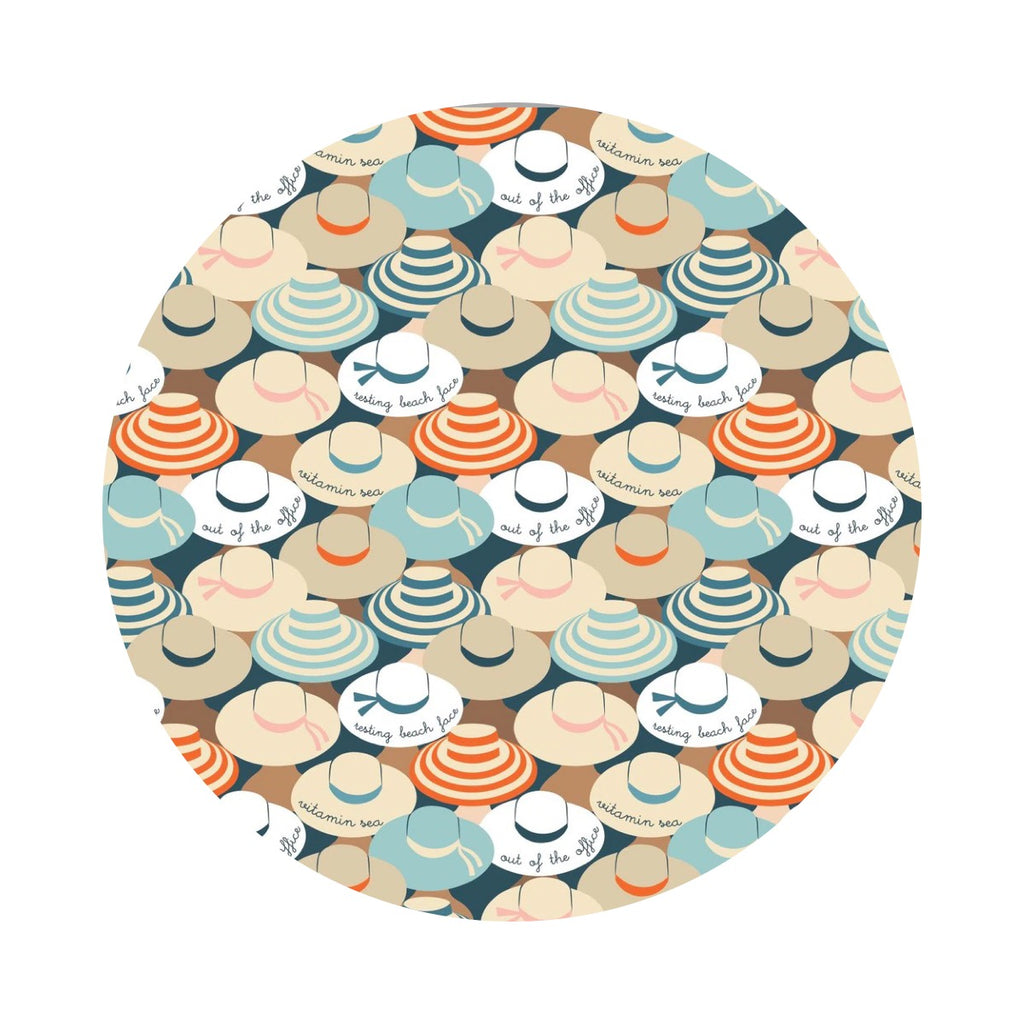 Sun Hats - Beach Hair Don't Care Collection - Camelot Fabrics