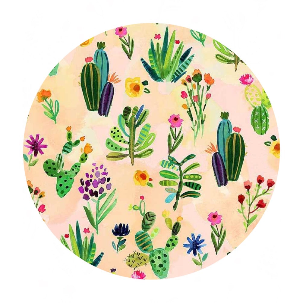 4 meters left! - Cacti - Viva Mexico Collection - Dear Stella Fabrics