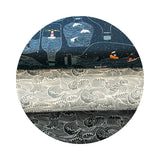 2.5 meters left! - Into the Deep - Salty Collection - Dear Stella Fabrics