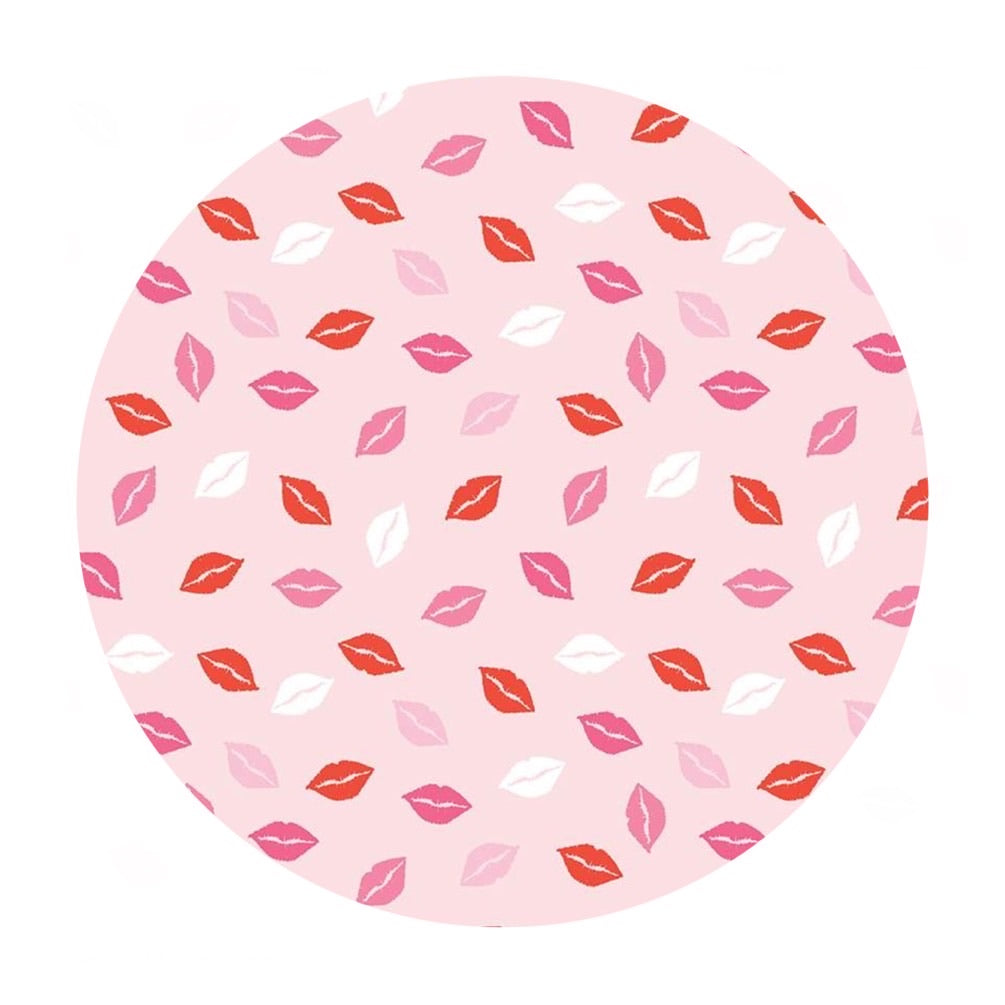 1.5 meters left! - Love Kisses in Ballerina - Sending Love Collection - Riley Blake Designs