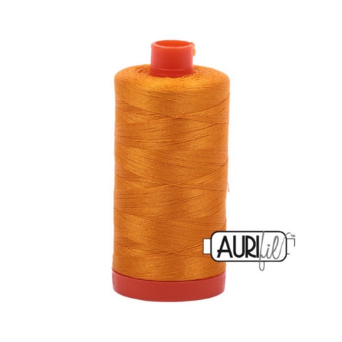 Aurifil Thread - 50wt Large Spool - 2145 Yellow Orange