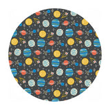 Planets in Yellow & Blue - Space Monkey Collection - Paintbrush Studio Fabrics