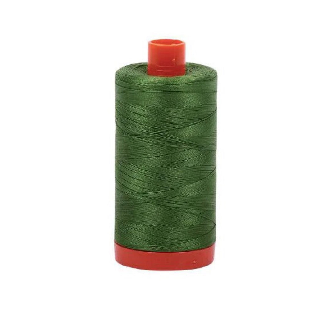 Aurifil Thread - 50wt Large Spool - 2892 Dark Grass Green