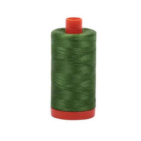 Aurifil Thread - 50wt Large Spool - 2892 Dark Grass Green