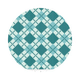 Argyle in Glacier - Forest Friends Collection - Riley Blake Designs