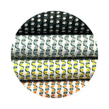 Messina Stripe in Black Metallic - Bramble by Rifle Paper Co. - Cotton + Steel Fabrics