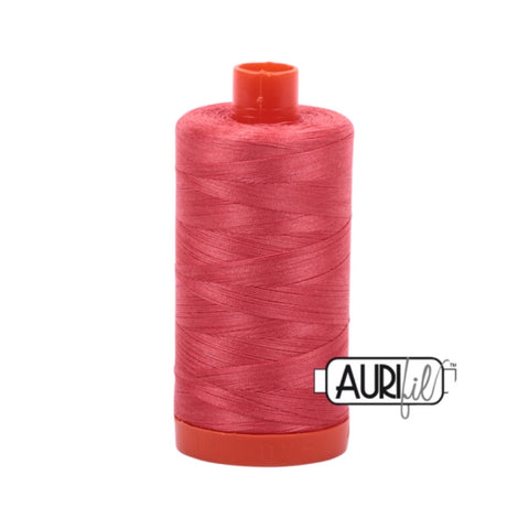 Aurifil Thread - 50wt Large Spool - 5002 Medium Red