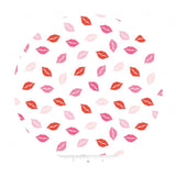 .5 meters left! - Love Kisses in White - Sending Love Collection - Riley Blake Designs