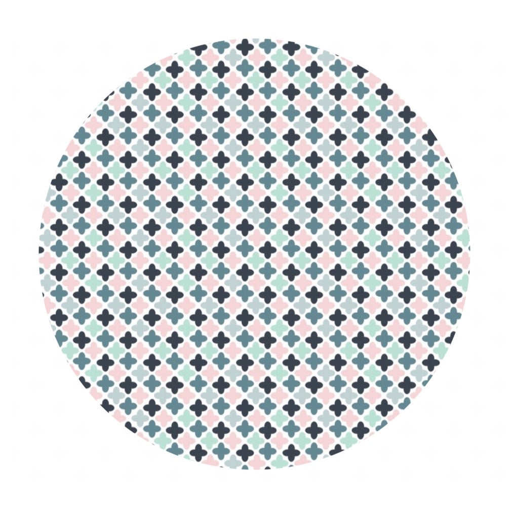 Geo in Multi - Floral Menagerie Collection - Camelot Fabrics
