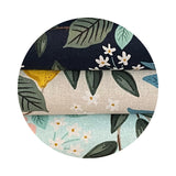 Citrus Grove in Mint Unbleached Canvas - Bramble Collection by Rifle Paper Co. - Cotton + Steel Fabrics